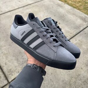 Adidas Campus Sneakers in Gray and Black